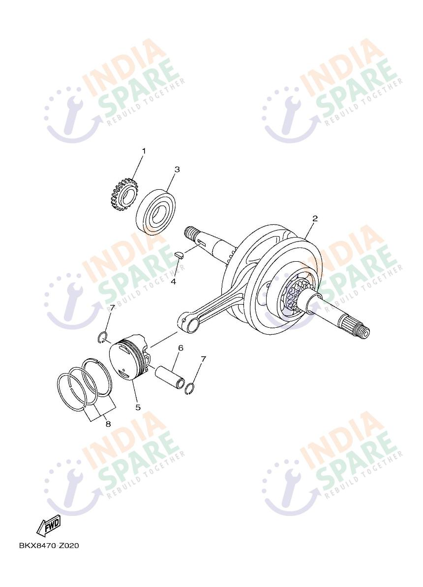 CRANKSHAFT & PISTON